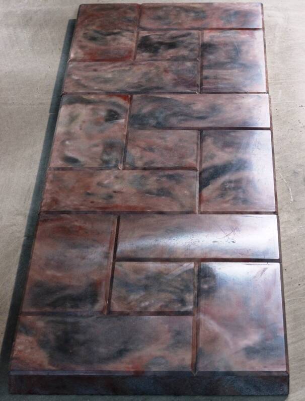 Пластиковая форма Калифорния гладкая