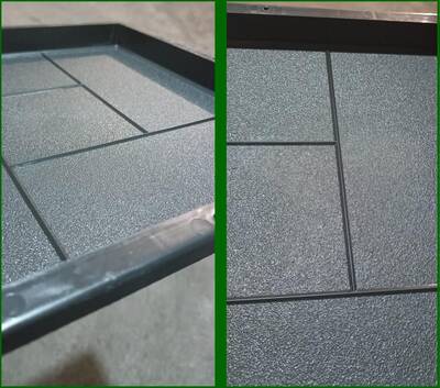 Пластиковая форма Калифорния шагрень