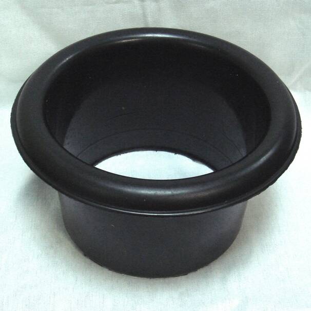 Колпак-кашпо черный от улиток