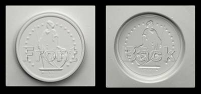 Пластиковая форма Монеты мира
