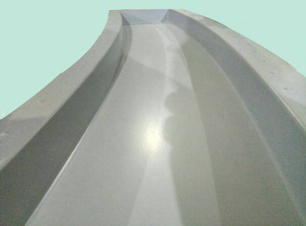 Пластиковая форма Радиусное перило диаметр 5 м