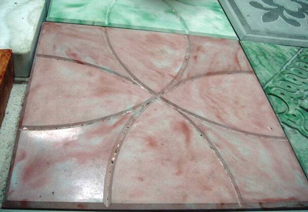 Пластиковая форма Цветок-шагрень